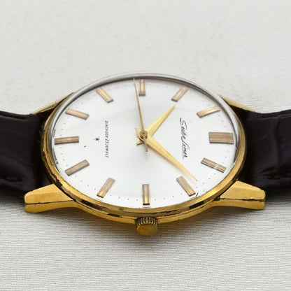 セイコー ライナー 18K金無垢 当時物箱付き　Seiko Liner 18K solid gold with original box