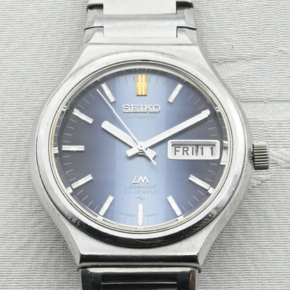 セイコーロードマチックスペシャルブルーグラデーションカットガラス　Seiko Loadmatic Special Blue Gradient Cut Glass