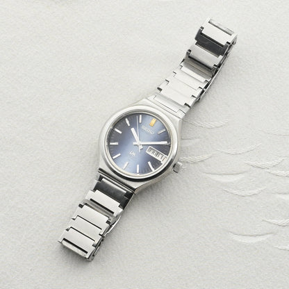 セイコーロードマチックスペシャルブルーグラデーションカットガラス　Seiko Loadmatic Special Blue Gradient Cut Glass