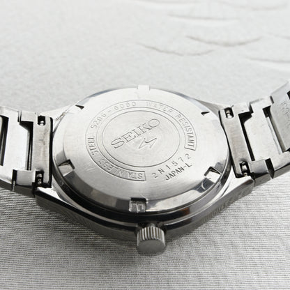 セイコーロードマチックスペシャルブルーグラデーションカットガラス　Seiko Loadmatic Special Blue Gradient Cut Glass