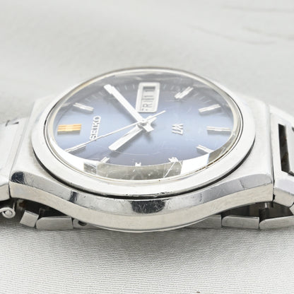 セイコーロードマチックスペシャルブルーグラデーションカットガラス　Seiko Loadmatic Special Blue Gradient Cut Glass