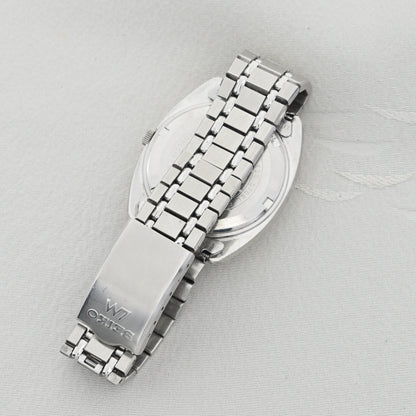 セイコーロードマチック9面カットガラスブルーダイヤル　Seiko Loadmatic 9-faceted glass blue dial