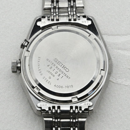 セイコー ベルマチック デイデイト　1974年諏訪精工舎製　27石　Seiko Bell-matic Day Date, 1974, made by Suwa Seikosha, 27 jewels