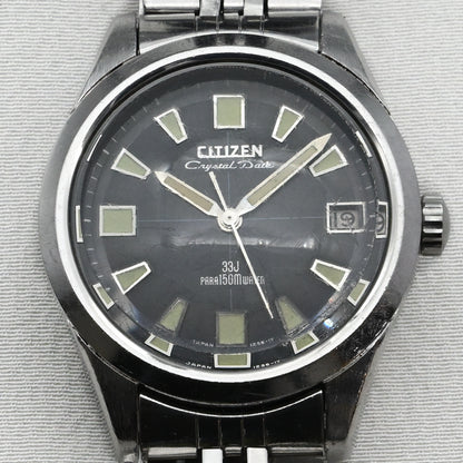 シチズン　クリスタルデイト　パラウォーター150Ⅿ　33石　Citizen Crystal Date Parawater 150M 33 Jewels