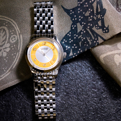 Fukushima Watch Company　『FUTABA』　Sunshine Yello