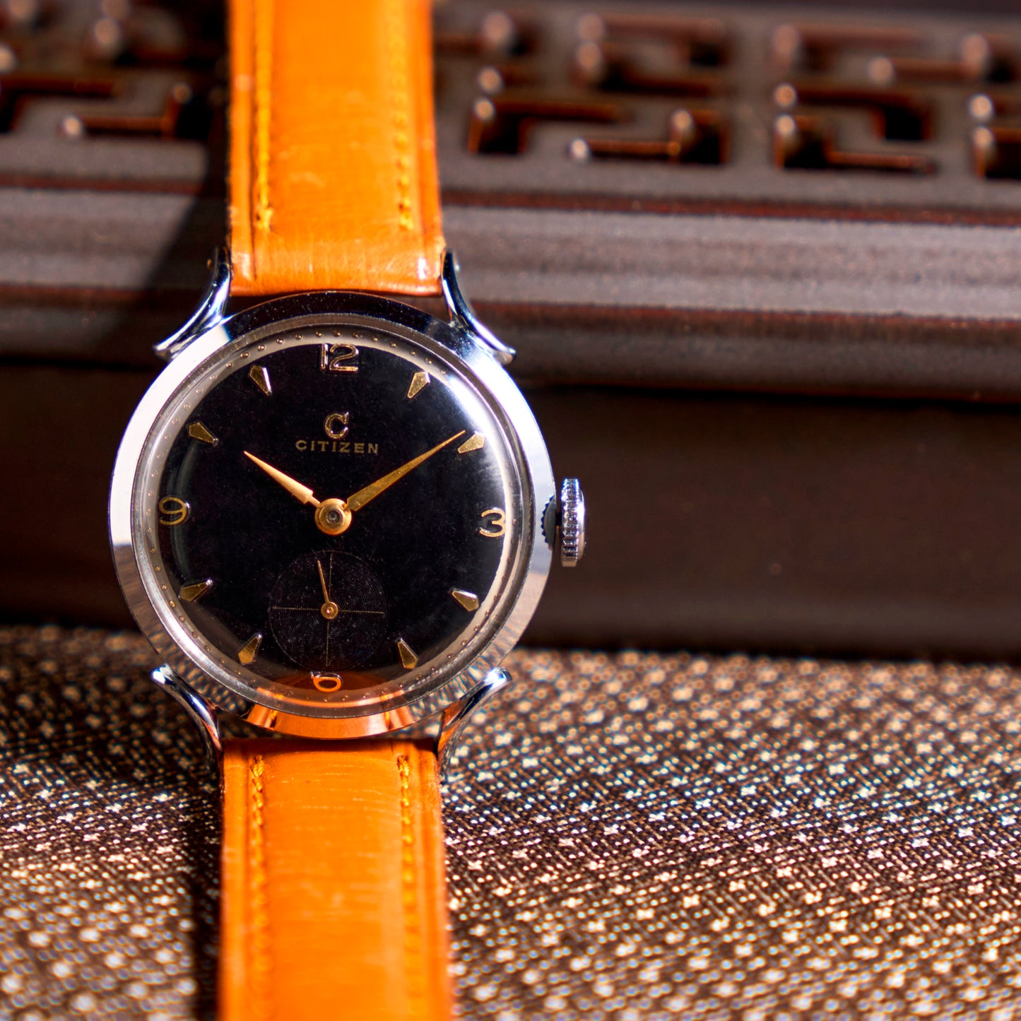シチズン Cマークスモールセコンド アラビア文字 手巻き　Citizen C Mark Small Second Arabic Characters Manual Winding