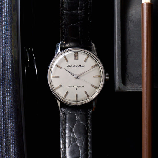 セイコー ロードマーベル SSケース プリント文字盤　Seiko Lord Marvel SS case printed dial
