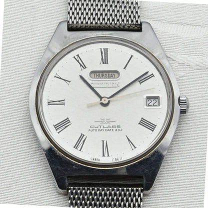 シチズン カトラスオートデイデイト 33石 変わり文字盤Citizen Cutlass Auto Day Date 33 Jewels Alternative Dial