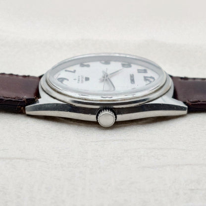 諏訪精工舎製 ロードマティック 植字アラビア ノンデイト 23石　Suwa Seikosha Loadmatic Arabic Typesetting Non-Date 23 Jewels