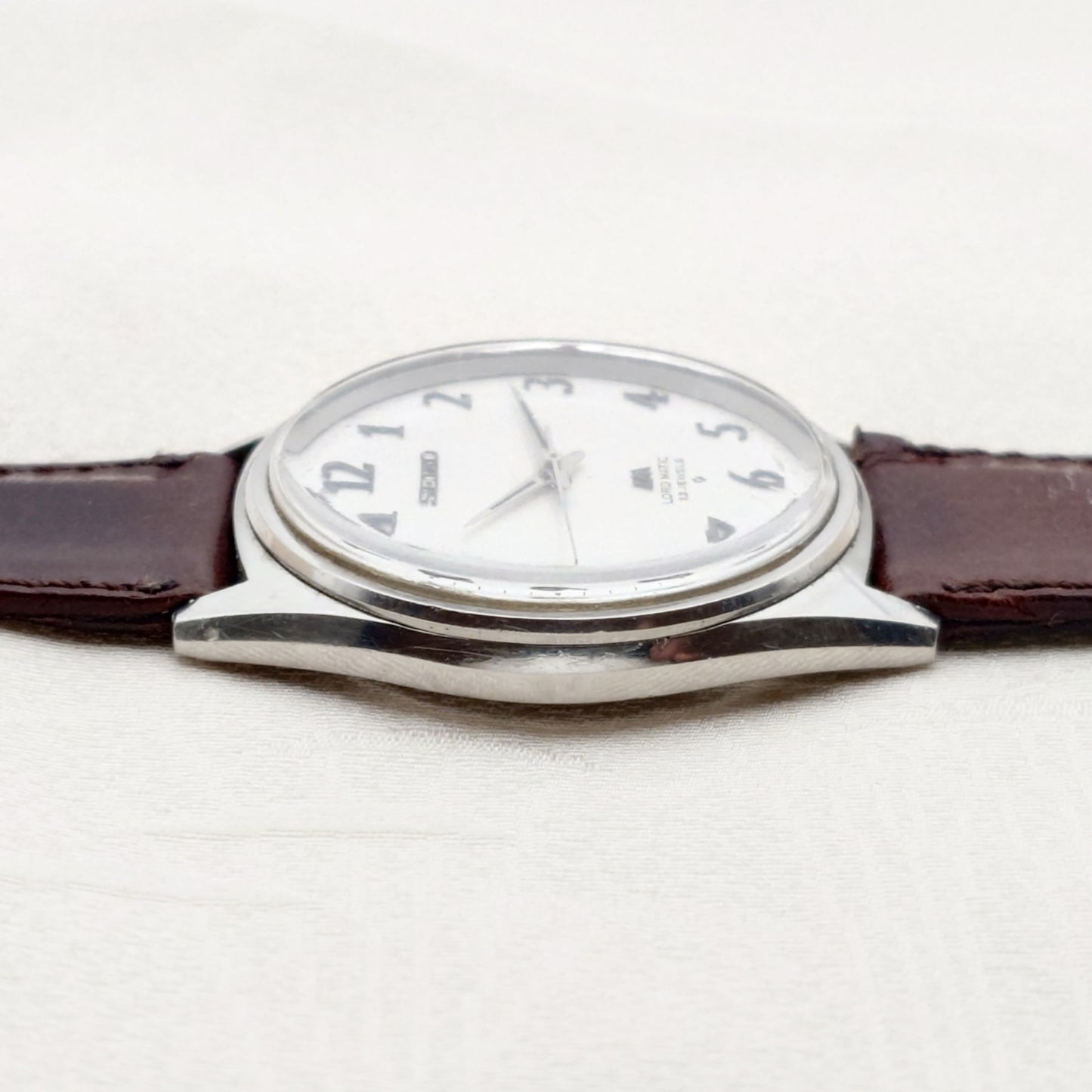 諏訪精工舎製 ロードマティック 植字アラビア ノンデイト 23石　Suwa Seikosha Loadmatic Arabic Typesetting Non-Date 23 Jewels