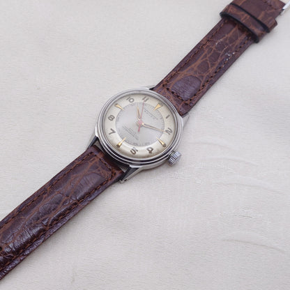 セイコースーパー 1950年代 製造中期頃 赤秒針 Seiko Super 1950s mid-production red second hand