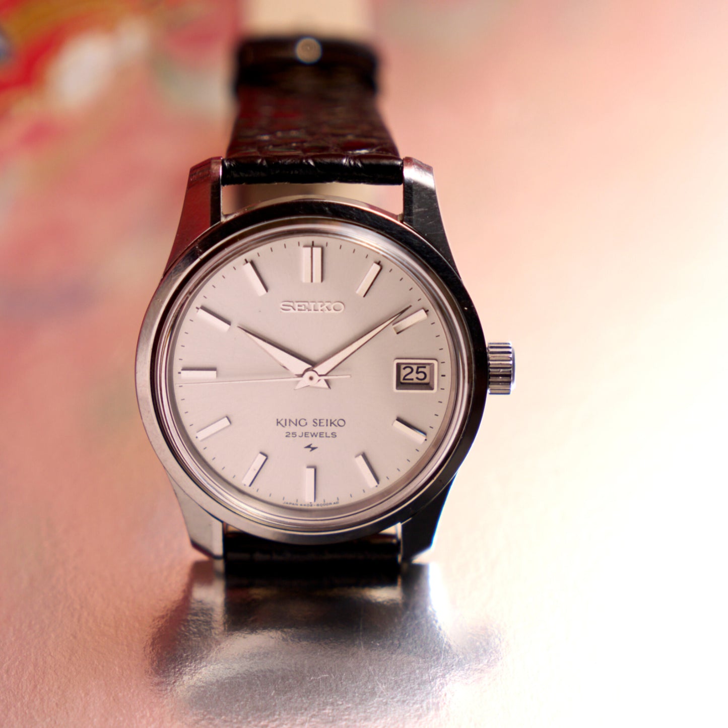 キングセイコー44KS後期型セイコーメダリオンKing Seiko 44KS Later Model with Seiko Medallion