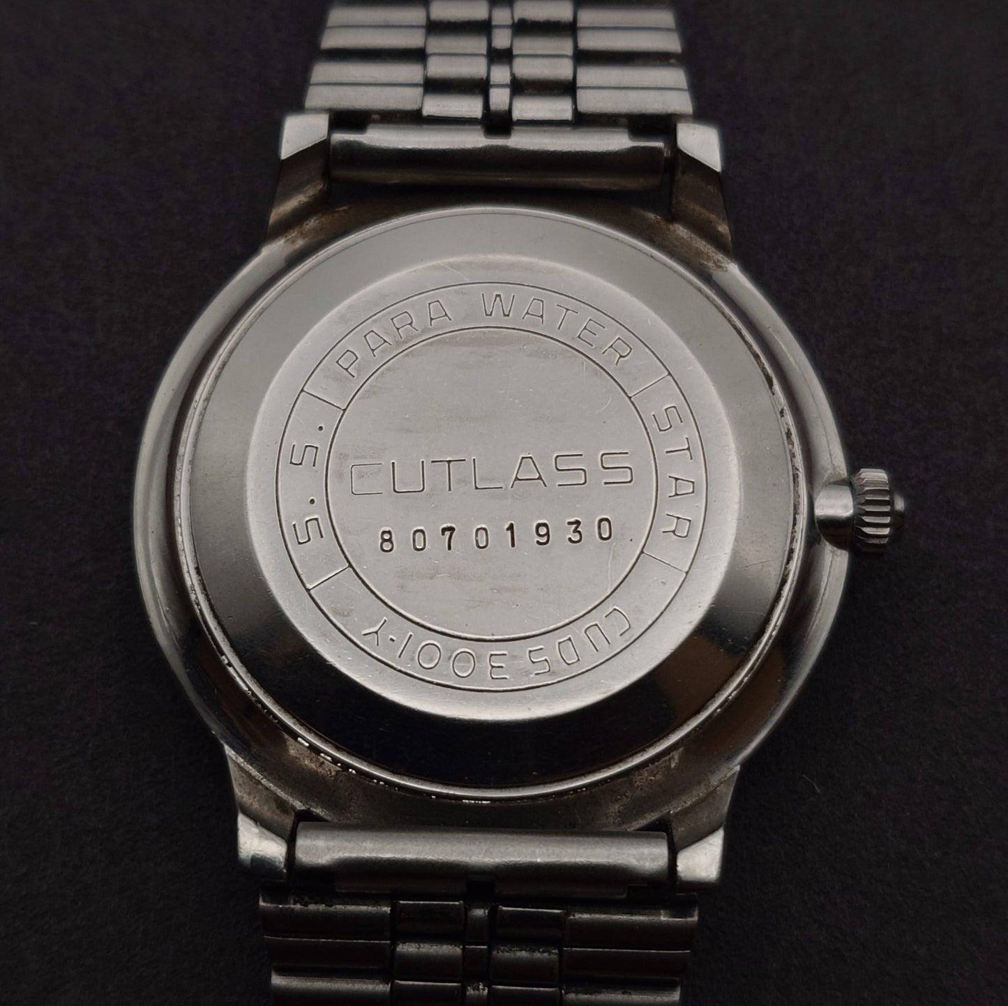 シチズンカトラスデイト　ブラックダイヤル　Citizen Cutlass Date 　 Black Dial