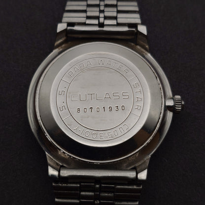 シチズンカトラスデイト　ブラックダイヤル　Citizen Cutlass Date 　 Black Dial