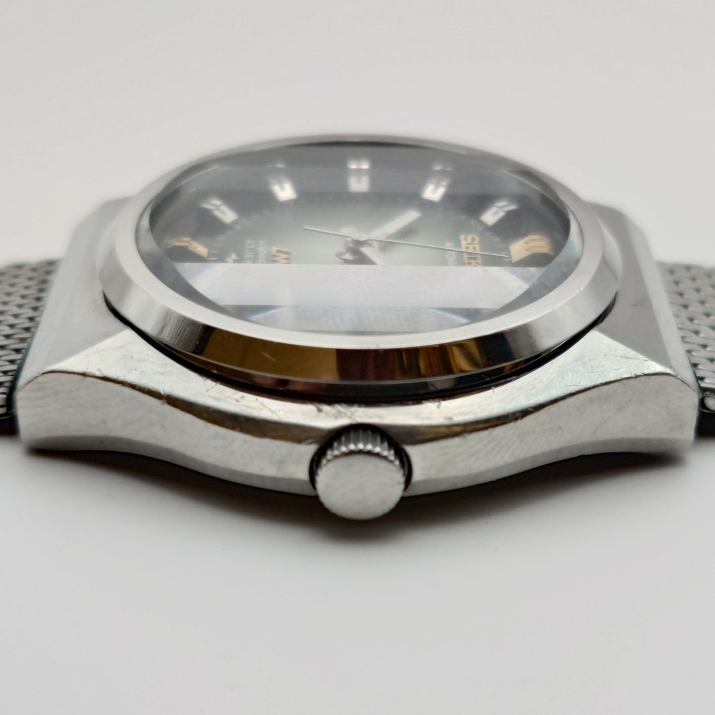 セイコー ロードマチックスペシャル 9面カットガラス グリーンダイヤル　Seiko Loadmatic Special 9-faceted glass Green dial