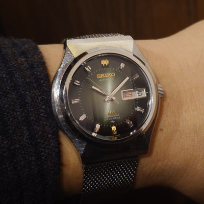 セイコー ロードマチックスペシャル 9面カットガラス グリーンダイヤル　Seiko Loadmatic Special 9-faceted glass Green dial