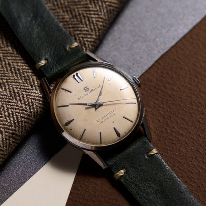 セイコーマーベル 1958年 赤機械 19石　Seiko Marvel 1958 Red Movement, 19 Jewels