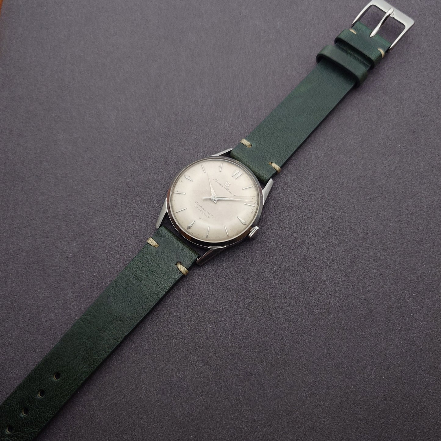 セイコーマーベル 1958年 赤機械 19石　Seiko Marvel 1958 Red Movement, 19 Jewels