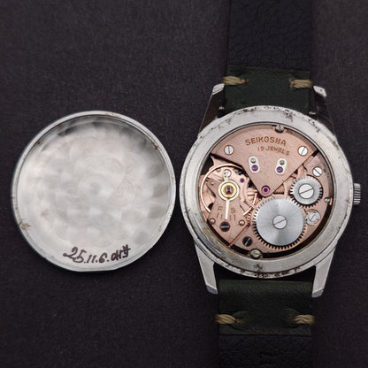 セイコーマーベル 1958年 赤機械 19石　Seiko Marvel 1958 Red Movement, 19 Jewels