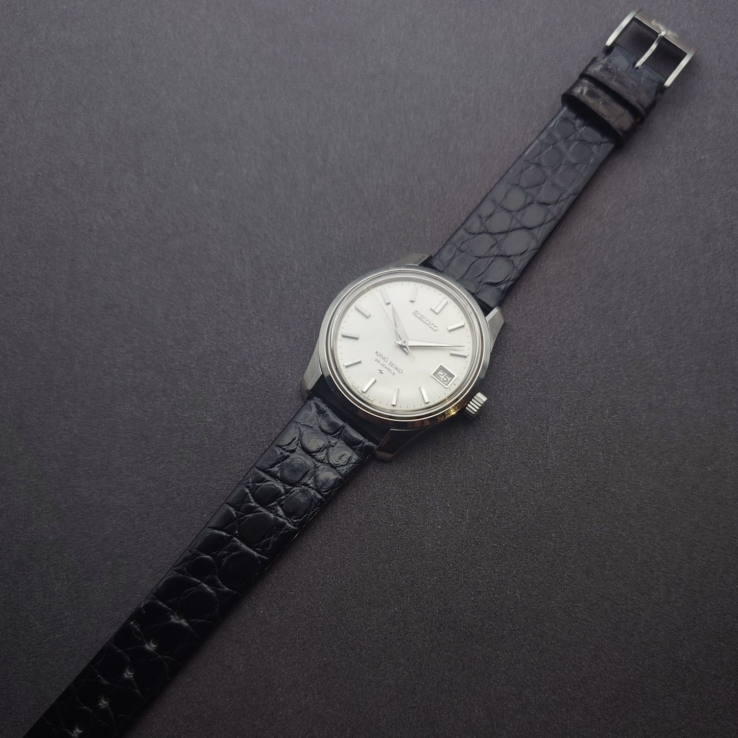 キングセイコー44KS後期型セイコーメダリオンKing Seiko 44KS Later Model with Seiko Medallion