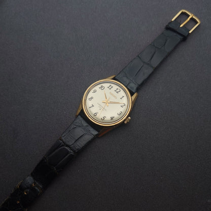 ロードマーベル 1976年製 ハイビートムーヴ ゴールド文字盤　Lord Marvel High Beat Movement Gold Dial