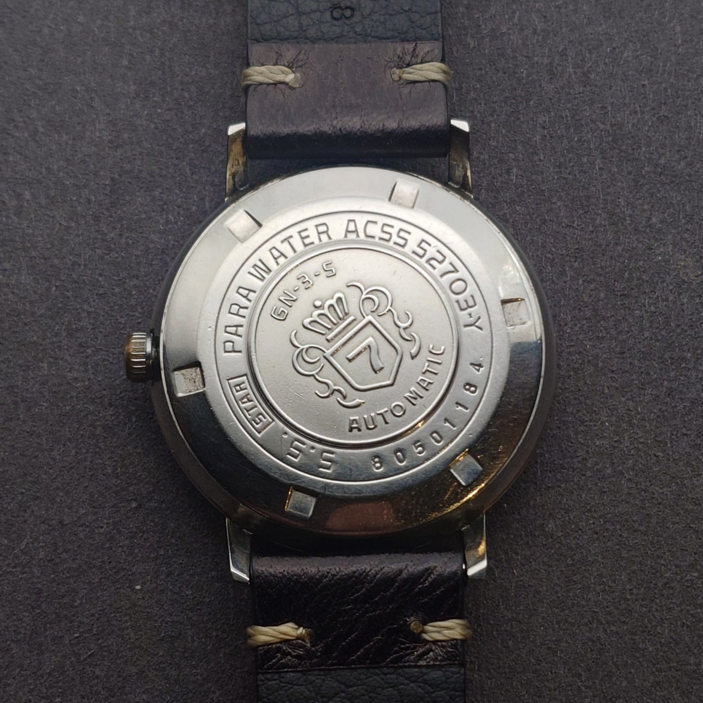 シチズンクリスタルセブン43石変わり文字盤　Citizen Crystal Seven 43 Jewels – Special Dial Variant