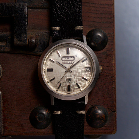 シチズンクリスタルセブン43石変わり文字盤　Citizen Crystal Seven 43 Jewels – Special Dial Variant