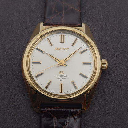グランドセイコー45GS14金キャップゴールド　Grand Seiko 45GS 14K　Cap Gold