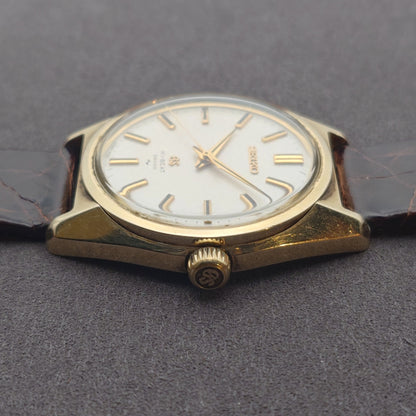 グランドセイコー45GS14金キャップゴールド　Grand Seiko 45GS 14K　Cap Gold