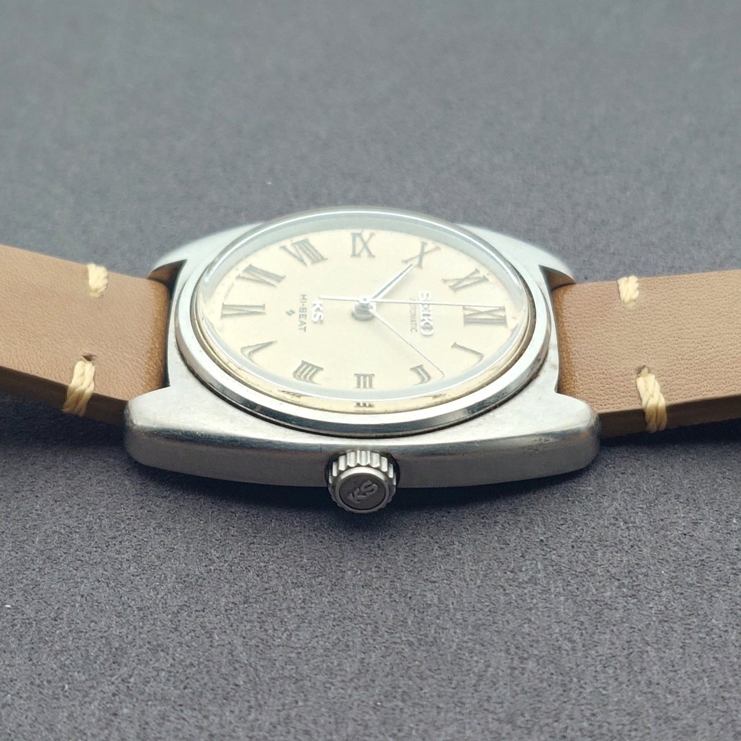 キングセイコー ハイビート アイボリーローマンダイヤル 自動巻き　King Seiko Hi-Beat Roman Dial Automatic