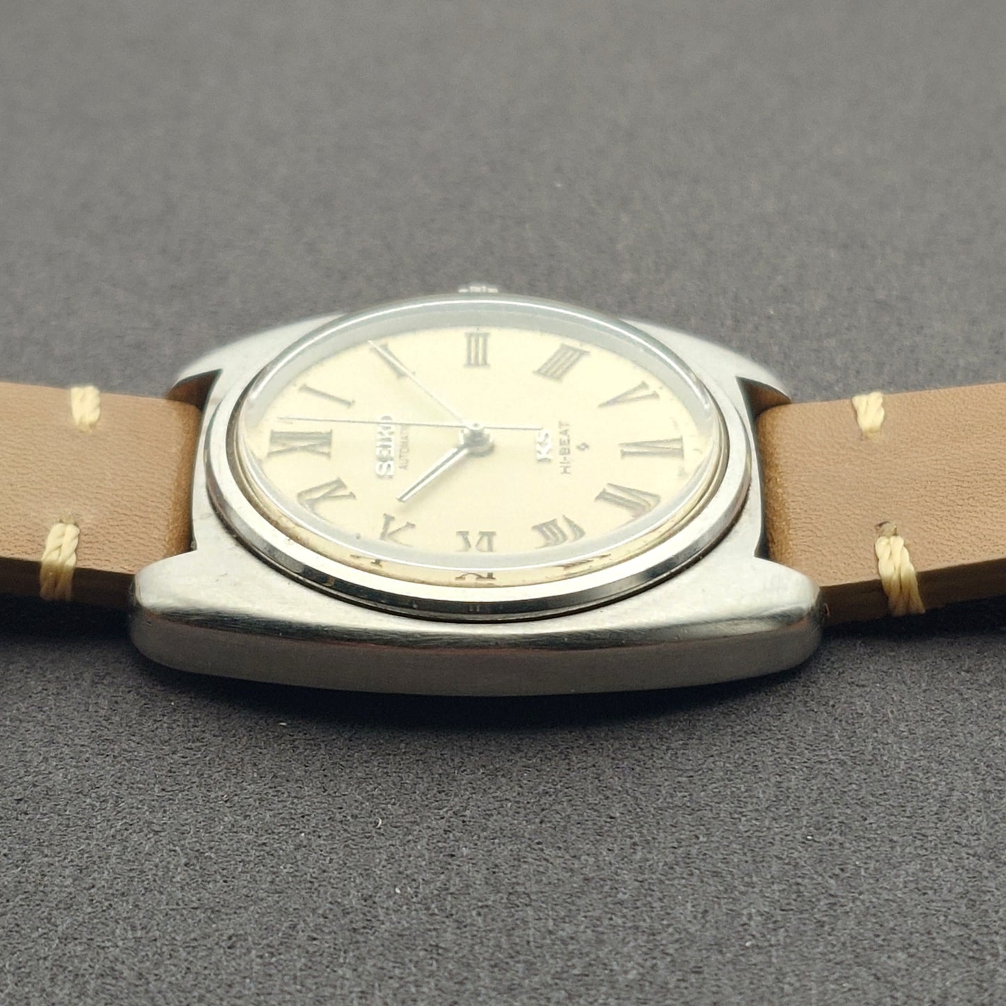 キングセイコー ハイビート アイボリーローマンダイヤル 自動巻き　King Seiko Hi-Beat Roman Dial Automatic
