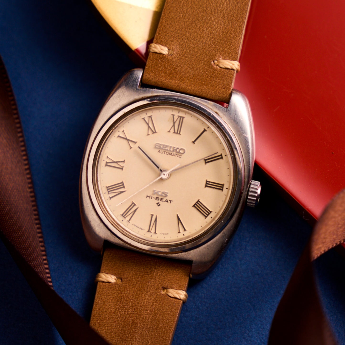 キングセイコー ハイビート アイボリーローマンダイヤル 自動巻き　King Seiko Hi-Beat Roman Dial Automatic