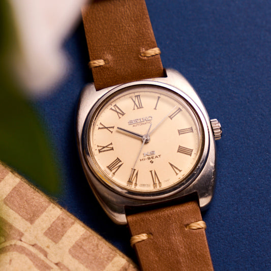 キングセイコー ハイビート アイボリーローマンダイヤル 自動巻き　King Seiko Hi-Beat Roman Dial Automatic