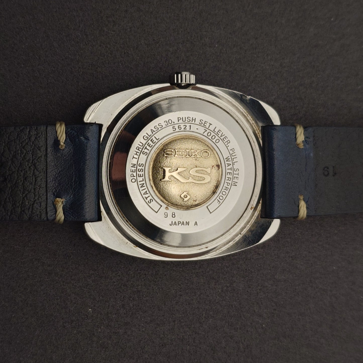 キングセイコー ハイビートネイビーローマンダイヤル 自動巻き　King Seiko Hi-Beat Roman Dial Automatic