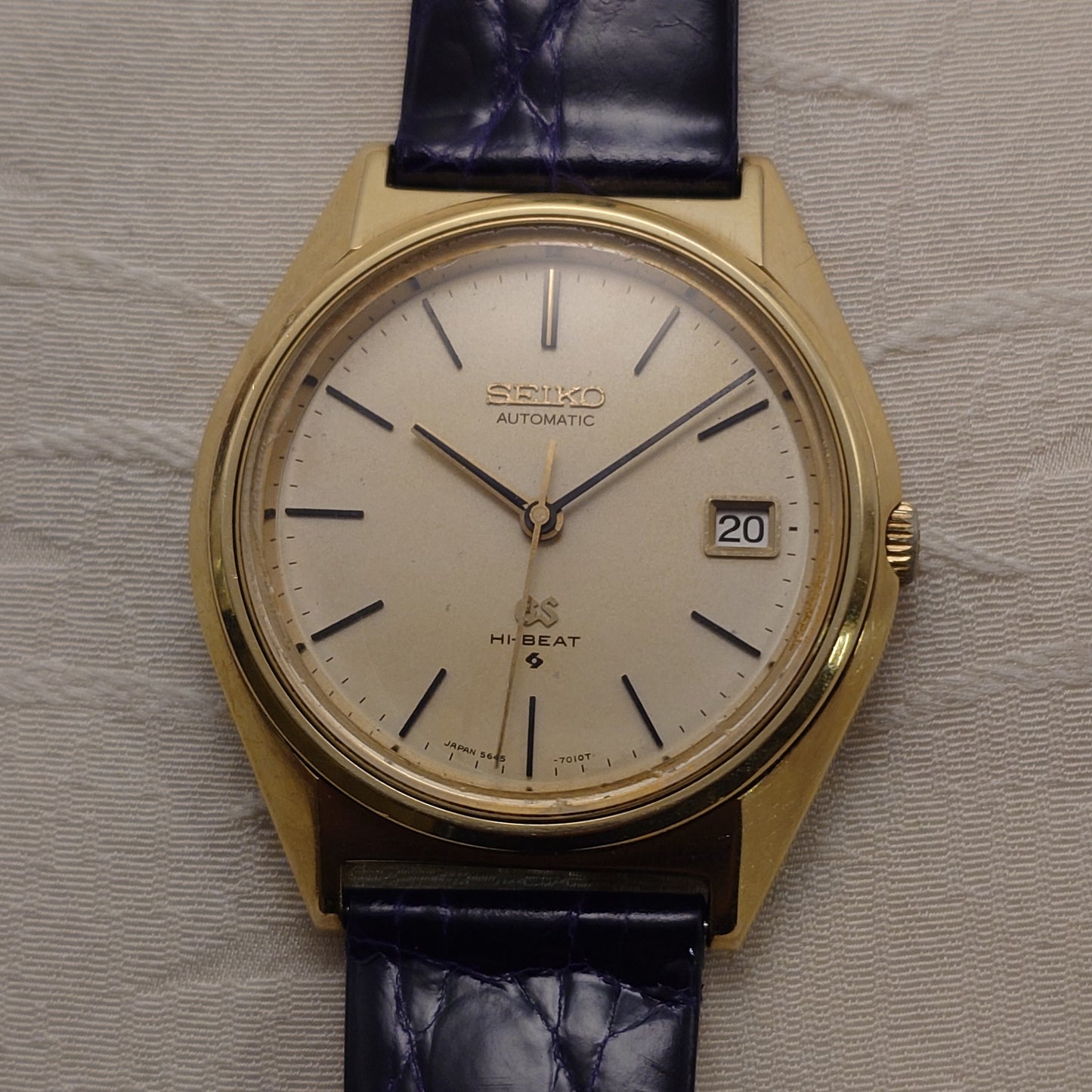 グランドセイコー56GS　CAP GOLD 自動巻　Grand Seiko 56GS Cap Gold Automatic