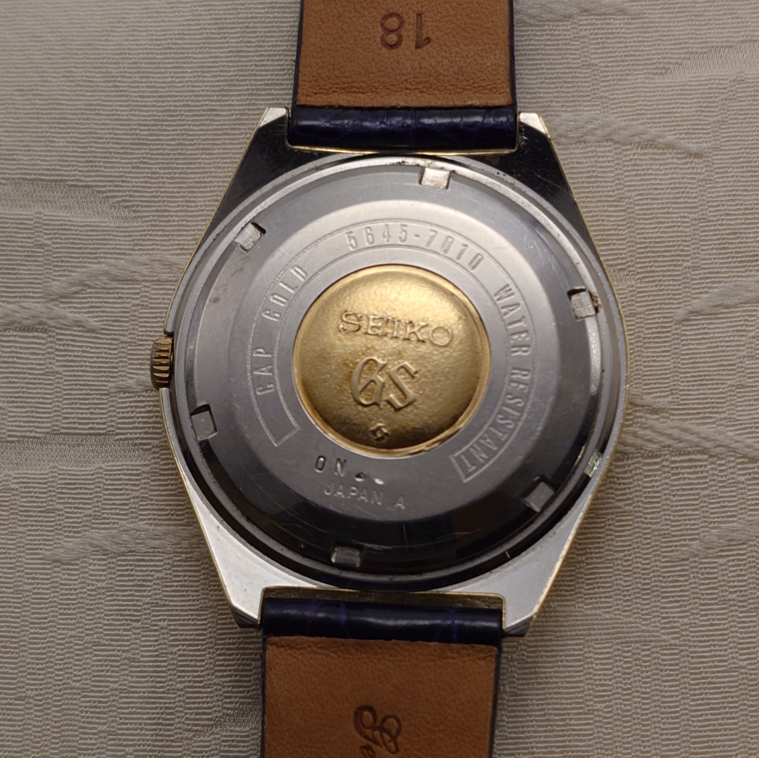 グランドセイコー56GS CAP GOLD 自動巻 Grand Seiko 56GS Cap Gold