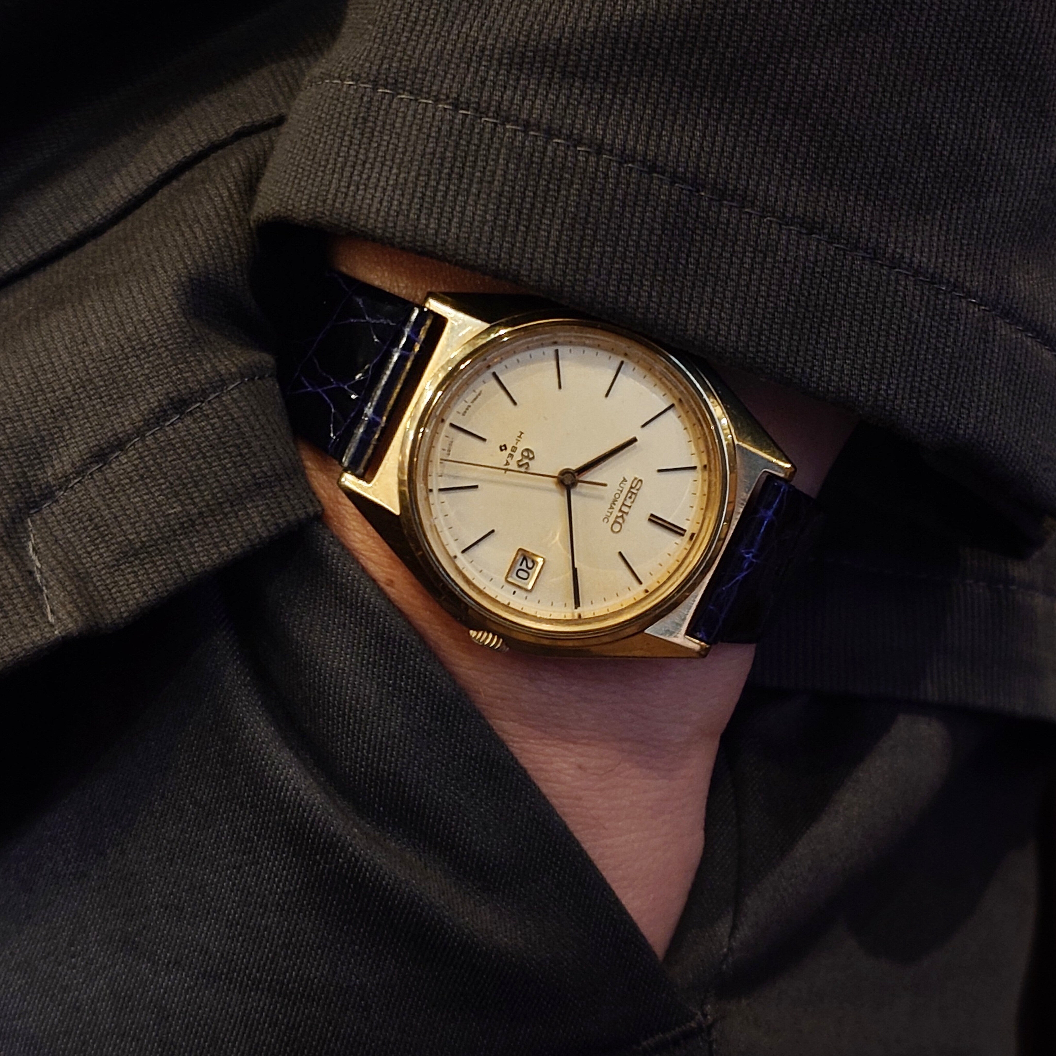 グランドセイコー56GS CAP GOLD 自動巻 Grand Seiko 56GS Cap Gold